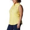imageColumbia Sportswear Womens Tamiami Sleeveless ShirtSun Glow