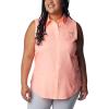 imageColumbia Sportswear Womens Tamiami Sleeveless ShirtTiki Pink
