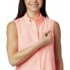 imageColumbia Sportswear Womens Tamiami Sleeveless ShirtTiki Pink