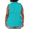imageColumbia Sportswear Womens Tamiami Sleeveless ShirtTropic Water