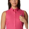 imageColumbia Sportswear Womens Tamiami Sleeveless ShirtUltra Pink