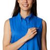 imageColumbia Sportswear Womens Tamiami Sleeveless ShirtVivid Blue