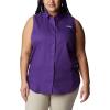 imageColumbia Sportswear Womens Tamiami Sleeveless ShirtVivid Purple