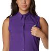 imageColumbia Sportswear Womens Tamiami Sleeveless ShirtVivid Purple