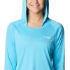 imageColumbia Womens Tidal Tee HoodieAtollWhite Logo