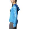 imageColumbia Womens Tidal Tee HoodieAzure BlueAir Logo