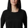 imageColumbia Womens Tidal Tee HoodieBlackCirrus Grey Logo