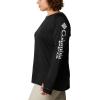 imageColumbia Womens Tidal Tee HoodieBlackCirrus Grey Logo