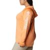 imageColumbia Womens Tidal Tee HoodieBright NectarWhite Logo