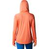 imageColumbia Womens Tidal Tee HoodieBright NectarWhite Logo