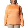 imageColumbia Womens Tidal Tee HoodieBright NectarWhite Logo