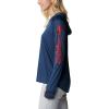 imageColumbia Womens Tidal Tee HoodieCarbonRed Spark Logo