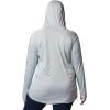 imageColumbia Womens Tidal Tee HoodieCirrus GreyStormy Blue Logo