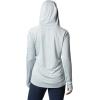 imageColumbia Womens Tidal Tee HoodieCirrus GreyStormy Blue Logo
