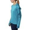 imageColumbia Womens Tidal Tee HoodieClear WaterCollegiate Navy Logo