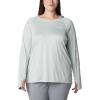 imageColumbia Womens Tidal Tee HoodieCool GreenWhite Logo