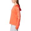 imageColumbia Womens Tidal Tee HoodieCorangeLight Coral Logo