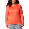 imageColumbia Womens Tidal Tee HoodieCorangeLight Coral Logo
