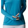 imageColumbia Womens Tidal Tee HoodieDeep MarineLight Lime Logo