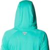 imageColumbia Womens Tidal Tee HoodieElectric TurquoiseWhite Logo