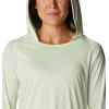 imageColumbia Womens Tidal Tee HoodieLight LimeWhite Logo