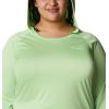 imageColumbia Womens Tidal Tee HoodieLime GlowWhite Logo