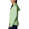 imageColumbia Womens Tidal Tee HoodieLime GlowWhite Logo