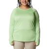 imageColumbia Womens Tidal Tee HoodieLime GlowWhite Logo