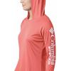 imageColumbia Womens Tidal Tee HoodieLycheeWhite Logo
