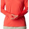 imageColumbia Womens Tidal Tee HoodieRed HibiscusWhite Logo