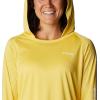 imageColumbia Womens Tidal Tee HoodieSun GlowWhite Logo