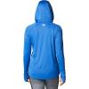 imageColumbia Womens Tidal Tee HoodieVivid BlueLime Glow