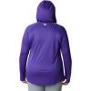 imageColumbia Womens Tidal Tee HoodieVivid PurpleWhite Logo