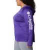 imageColumbia Womens Tidal Tee HoodieVivid PurpleWhite Logo