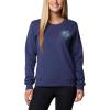 imageColumbia Womens PFG Graphic Sweatshirt CrewNocturnalCrushed Blue Rookery Palms Lc