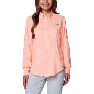 imageColumbia Womens Tamiami Ii Long Sleeve Shirt2024 Tiki Pink
