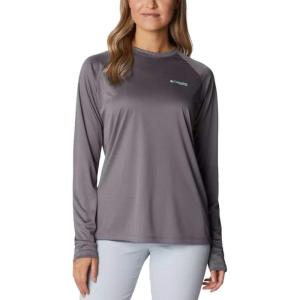 imageColumbia Womens Tidal Tee HoodieCity GreyMint Cay Logo