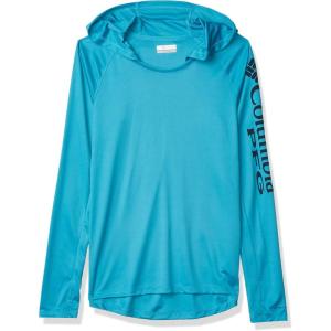 imageColumbia Womens Tidal Tee HoodieClear WaterCollegiate Navy Logo