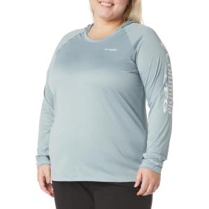 imageColumbia Womens Tidal Tee HoodieCrushed BlueWhite Logo