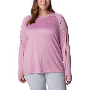 imageColumbia Womens Tidal Tee HoodieMinuetTiki Pink Logo