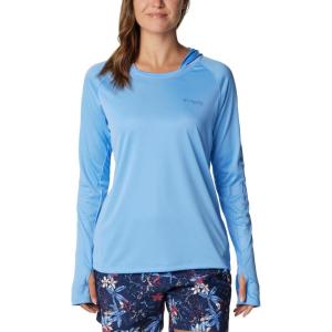 imageColumbia Womens Tidal Tee HoodieWhite CapBluebell Logo