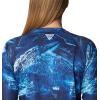 imageColumbia Womens Super Tidal Tee Long SleeveBlue Macaw Realtree Horizon