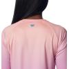 imageColumbia Womens Super Tidal Tee Long SleeveBright Lavender Gradient Scalefade