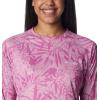 imageColumbia Womens Super Tidal Tee Long SleeveBright Lavender Tropictones