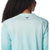 imageColumbia Womens Super Tidal Tee Long SleeveCanyon Blue Gradient Scalefade