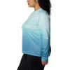 imageColumbia Womens Super Tidal Tee Long SleeveCanyon Blue Gradient Scalefade
