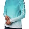 imageColumbia Womens Super Tidal Tee Long SleeveClear Water Gradient
