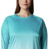 imageColumbia Womens Super Tidal Tee Long SleeveClear Water Gradient