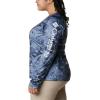 imageColumbia Womens Super Tidal Tee Long SleeveCollegiate Navy Fish Frenzy Print