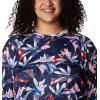 imageColumbia Womens Super Tidal Tee Long SleeveCollegiate Navy Hidden Paradise